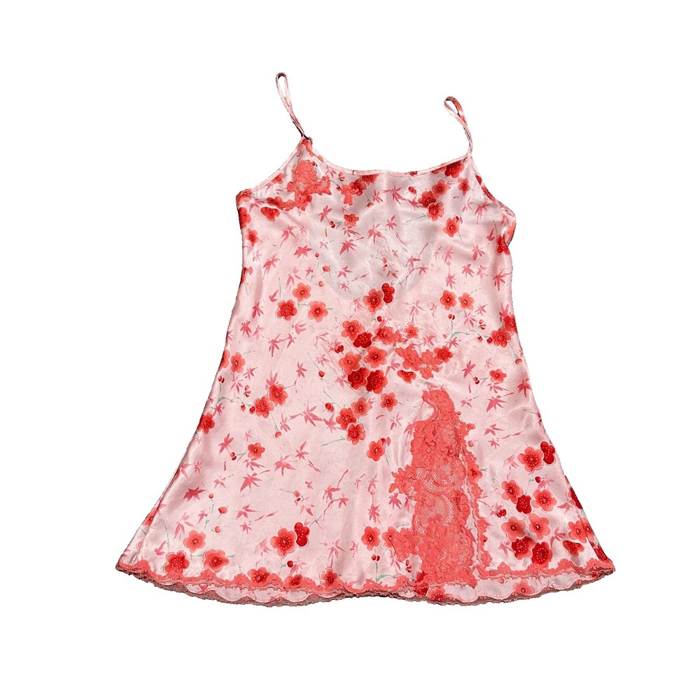 Victoria Secret Slip Dress Vintage Y2K Cherry Blossom Madison Beer Size Small